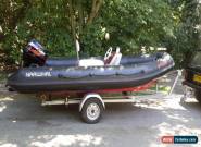 NARWHAL 4.7 RIB LIKE AVON WITH 40HP MERCURY OUTBOARD 2 STROKE WITH PTT,PX TAKEN for Sale