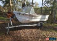 Quintrex Fishabout MkII aluminium boat with Dunbier trailer - deceased estate for Sale