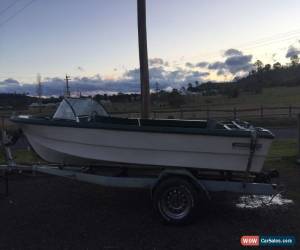 Classic 14.5ft Pongrass Fibreglass Boat Fishing skiing runabout for Sale