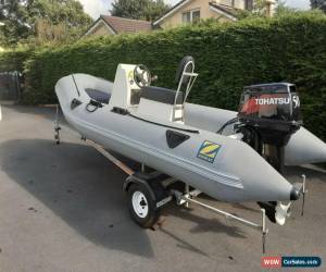 Classic 4.7 mtr zodiac rib Power  boat 2006 50hp outboard engine sbs galvanised trailer for Sale