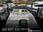 2019 Sea Ray 270 SD OB for Sale