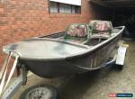 Aluminium boat tinny savage 380 Jabiru for Sale