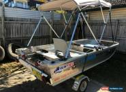 3.75M Quintrex Explorer and Trailer 2009 model like new selling cheap.  for Sale