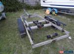 Boat trailer twin axle 1200kgs galvanized   for Sale
