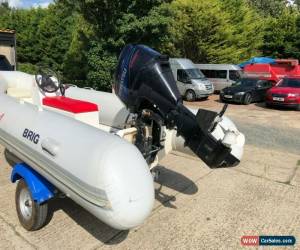 Classic BRIG Rib F450L 14.5ft 7 Passanger with 25HP 4 Stroke Outboard & Trailer for Sale