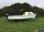 Small fishing boat rowing day boat 20hp outboard all works for Sale