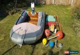 Classic Avon S250 Inflatable Sports Boat with Evinrude 4hp Outboard for Sale