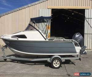 Classic Stacer 519 SeaRunner with Yamaha 90HP aluminium fishing boat half cabin for Sale