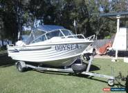 Boat Aluminum 5.00m Revolution SEAHUNTER by CLARK with 90hp OceanPro Johnson Out for Sale