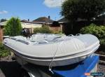 Boat Sea Pro 270 Airdeck, with Motor: Parsun 2.6hp 4 stroke, and launch wheels for Sale