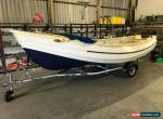 17FT YORKSHIRE PEBBLE FISHING BOAT WITH SNIPE TRAILER for Sale