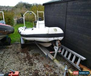 Classic Galvanised Boat trailer and 5m Rib  for Sale