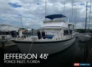 1990 Jefferson 48 Cockpit Motor Yacht for Sale