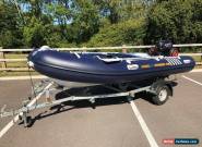 2017 Excel Voyager 390 RiB Aluminium Hull with trailer and engine for Sale