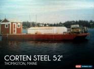 1994 Corten Steel 20' X 52' Barge for Sale