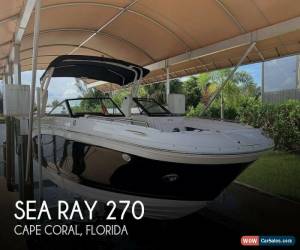 Classic 2019 Sea Ray SDX 270 SD OB for Sale