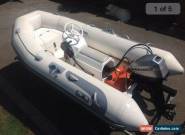Avon 310 Rover Rib/Tender with 10hp Electric Start Outboard and Trailer  for Sale