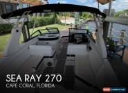 2019 Sea Ray SDX 270 SD OB for Sale