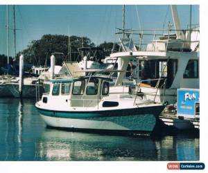 Classic Hull of a Scandinavian Fishing Boat  Finn 8 - 26 '  8 mtr - Family Cabin Cruiser for Sale
