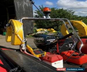 Classic EXCEL VANGUARD XHD535 INFLATABLE BOAT COMMERCIAL WORKBOAT WATERSPORTS DIVING RIB for Sale
