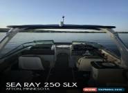 2011 Sea Ray 250 SLX for Sale
