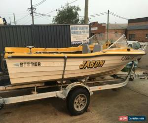 Classic STEBER DF500 FISHERMAN RUNABOUT HULL & ACCESSORIES Project. NO MOTOR OR TRAILER for Sale