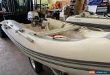 Classic 2013 Zodiac 260 Cadet 260 with a Honda 5hp four stroke outboard  for Sale