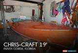 Classic 1950 Chris-Craft Racing Runabout for Sale