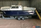 Classic 1997 25' x 8' Aluminum Work/Patrol Boat for Sale