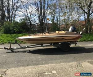 Classic glastron 150 gx speedboat project with 70 outboard  for Sale