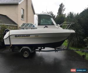 Classic Quicksilver Pilothouse 500 Fishing Boat  ,Mercury 75hp, Trailer                  for Sale