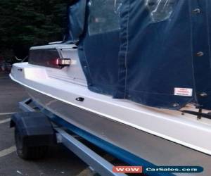 Classic Greyline Cruiser Boat With 21ft Trailer - 15hp Outboard Evinrude 4 Stroke Engine for Sale