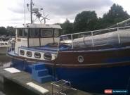 Motor cruiser houseboat liveaboard 36 ft converted ships lifeboat  GRP 3 cabins  for Sale