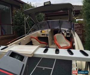 Classic 1995 "5 METER" MUSTANG FISHING BOAT, 1995 MODEL SUZUKI OUTBOARD.. for Sale
