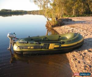 Classic Savyoler Inflatable Boat 3.6m & outboard motor and extras for Sale