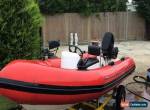 rib 30hp Mercury with centre console and galvanised trailer  for Sale