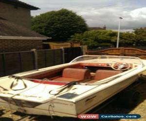 Classic Classic Broom Speed boat with very good trailer and with 40 hp Marina engine for Sale