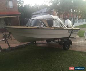 Classic 4.2m fiberglass boat for Sale