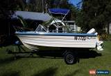 Classic SAVAGE "ESCORT" 5M FISH/SKI BOAT WITH 90HP JOHNSON OUTBOARD MOTOR for Sale