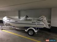 2012 Brig 380 Eagle rigid inflatable boat with 50hp Evinrude E-Tec Outboard for Sale