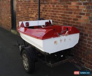 Classic 9 ft speed boat and trailer  for Sale