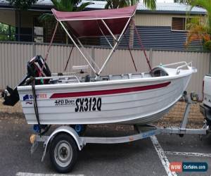Classic Quintrex 420 Dory Wide Body in VGC for Sale