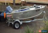 Classic Stacer 429 Seahorse Aluminium Wide Body Walk Around Boat With Extras for Sale