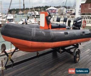 Classic Humber 5m RIB with Evinrude 40hp ETEC for Sale
